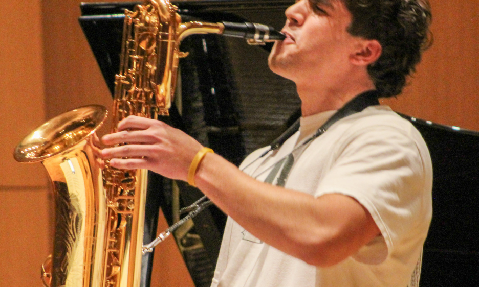 Introducing Baritone Saxophonist Evan Gongora